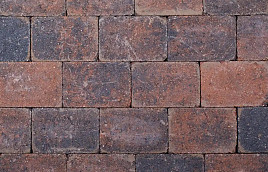 Kobblestones Bruin-Zwart 21x14x7 cm