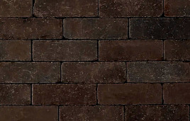 Gebakken Dikformaat Leopard Bruin-paars 20x6,5x6 cm