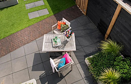 Furora Premium Antraciet (met facet) 60x60x4 cm