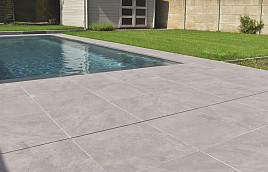 Keramiek Tegel Stones Slate Grigio 100x100x2 cm