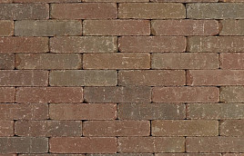 Metro Trommelsteen Brons Genuanceerd 20x5x7 cm