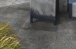 GeoCeramica Meso Dark Grey 60x60x4 cm