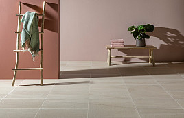 GeoCeramica Solid Matera Beige 60x60x4 cm