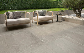 GeoCeramica Tempo Ash Matt 75x75x4 cm