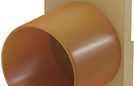 Euroline Eindplaat,H60  Ø60mm zijuitloop