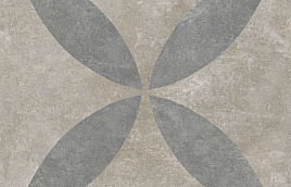 GeoCeramica Ambiente Greige Flower 60x60x4