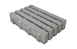 EcoSteen Stroke Grijs 60x40x12