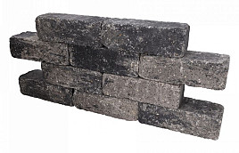 Catrock getrommeld 31x11,5x10 cm Grijs/Zwart