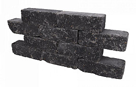 Catrock getrommeld 31x11,5x10 cm Nero