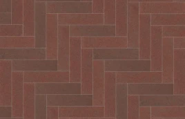 ExcluKera Waalformaat 20x5x7 cm rood-zwart met deklaag