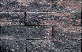 Wallblock Split Brons 12x15x60 cm